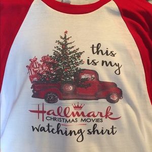 Christmas Hallmark Movie watching T-shirt